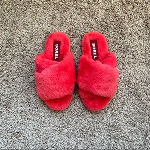 Sorel Go Mail Run Slippers - Rosy Red